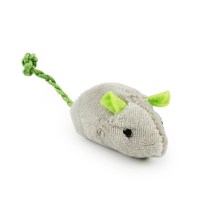 6Pcs Mix Pet Toy Catnip Mice Cats Toys Fun Plush Mouse Cat Toy for Kitten