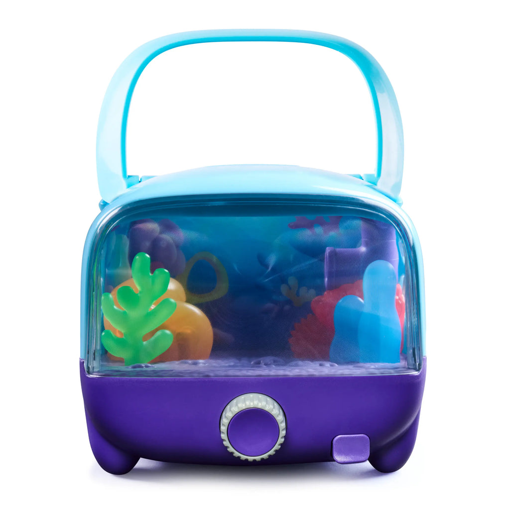 BITZEE Interactive Digital Aquarium Fish Tank Kids Toy, 30 Virtual Fish, Large Display, LED Lights, Touch-Response Electronic Pets, Engaging Fun Cool Gifts for Kids Ages 5+ (Birthday)